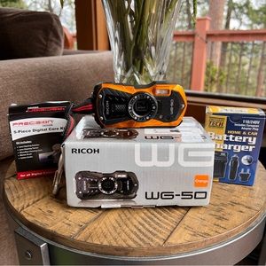 RICOH WG-50 Digital Waterproof Camera